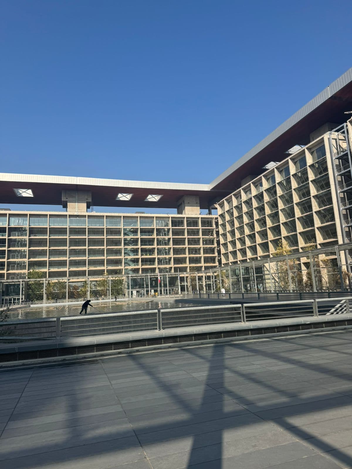 Fachada del tribunal